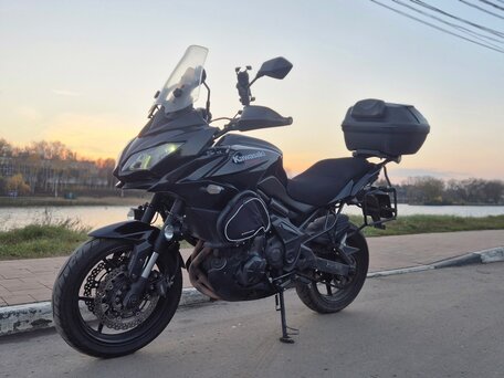 2015 Kawasaki Versys 650, чёрный, 640000 рублей, вид 3