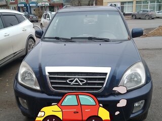 2012 Chery Tiggo (T11) I, синий, 450000 рублей, вид 2
