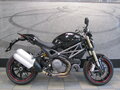 2012 Ducati Monster 1100, чёрный
