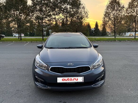 2015 Kia Ceed II Рестайлинг, синий, 1200000 рублей - вид 3