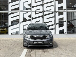2015 Kia Rio III Рестайлинг, серый, 949000 рублей, вид 3