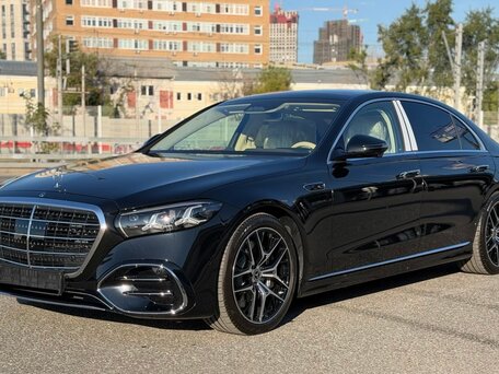 2026 Mercedes-Benz S-Класс 580 Long 4MATIC VII (W223) Рестайлинг, чёрный, 31000000 рублей, вид 1
