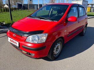 2004 Hyundai Getz I, красный, 315000 рублей, вид 1
