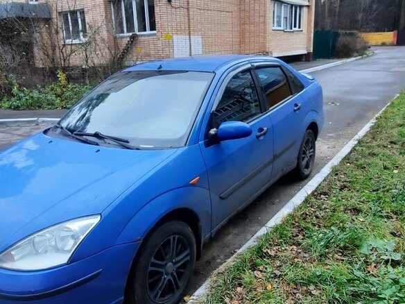 2003 Ford Focus I Рестайлинг, голубой, 270000 рублей - вид 3