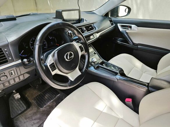 2012 Lexus CT 200h I, серый - вид 4
