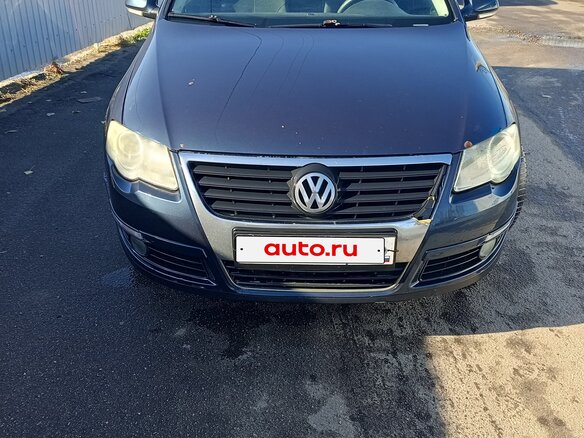 2007 Volkswagen Passat B6, синий, 600000 рублей