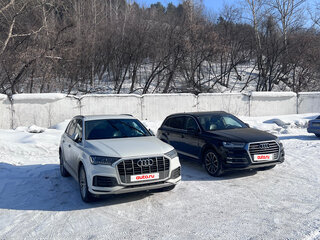 2020 Audi Q7 45 TDI II (4M) Рестайлинг, белый, 5850000 рублей, вид 1
