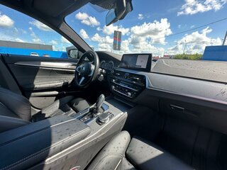 2019 BMW 5 серии 540d xDrive VII (G30/G31/G38), чёрный, 4400000 рублей, вид 5