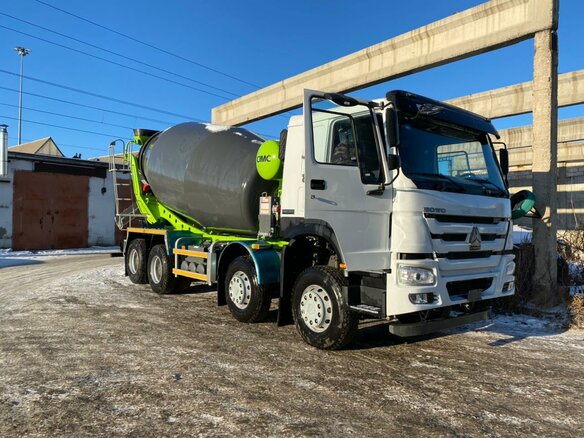 2021 Sinotruk Howo Миксер, белый - вид 1