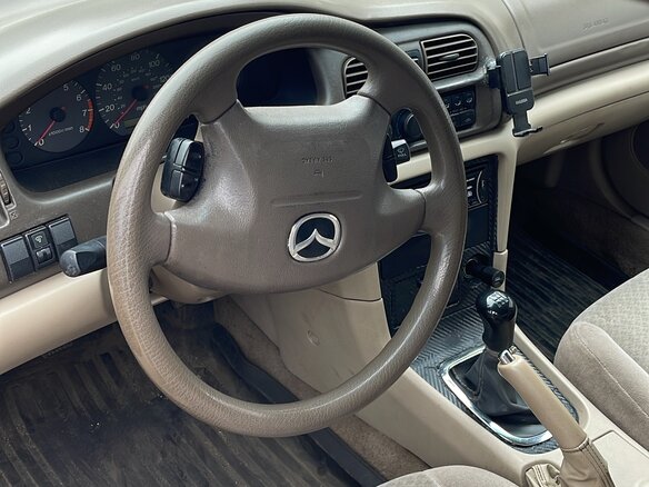 2000 Mazda 626 V (GF), серый, 250000 рублей - вид 6