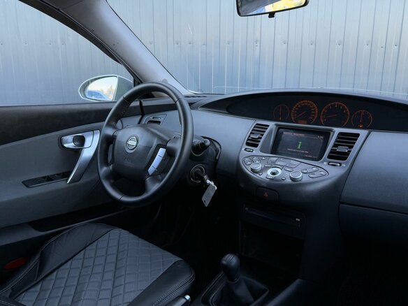 2006 Nissan Primera III (P12), серебристый, 430000 рублей - вид 13
