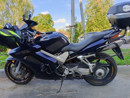 2004 Honda VFR 800, синий, 400000 рублей, вид 4