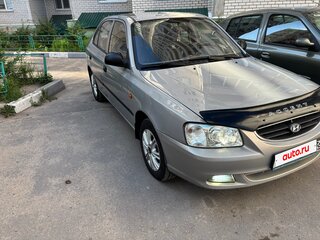 2009 Hyundai Accent ТагАЗ II, бежевый, 600000 рублей, вид 2