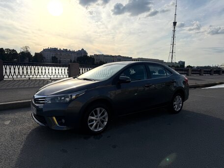 2014 Toyota Corolla XI (E160, E170, E180), серый, 1280000 рублей, вид 1