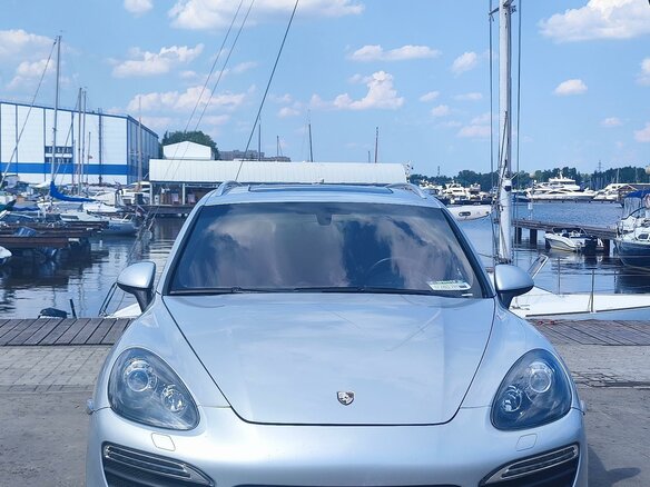 2010 Porsche Cayenne S II (958), серебристый - вид 14