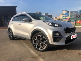 2020 Kia Sportage IV Рестайлинг, серебристый, 2450000 рублей, вид 4