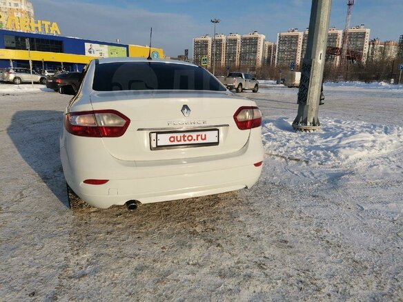 2015 Renault Fluence I Рестайлинг, белый - вид 3