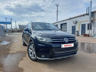2013 Volkswagen Touareg II, чёрный, 2700000 рублей, вид 5