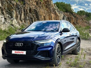 2019 Audi Q8 50 TDI I (4M), синий, 6500000 рублей, вид 1