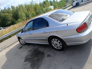 2004 Hyundai Sonata ТагАЗ IV (EF) Рестайлинг, серебристый, 320000 рублей, вид 2