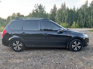 2014 Lada (ВАЗ) Kalina II, чёрный, 290000 рублей, вид 4