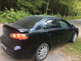 2008 Mitsubishi Lancer X, чёрный, 525000 рублей, вид 4