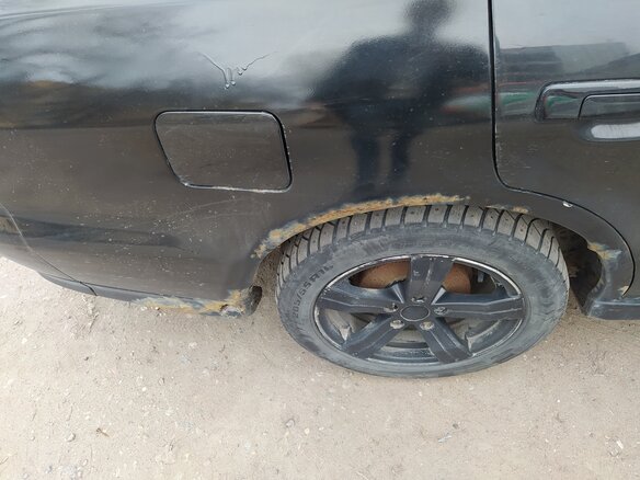 2002 Mitsubishi Galant VIII Рестайлинг, чёрный - вид 5
