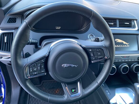 2018 Jaguar E-Pace, синий - вид 14