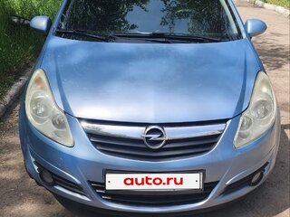 2008 Opel Corsa D, голубой, 630000 рублей, вид 1