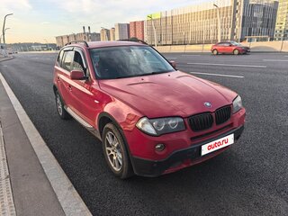 2007 BMW X3 25i I (E83) Рестайлинг, красный, 780000 рублей, вид 3