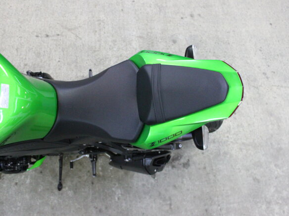 2013 Kawasaki Z 1000, зелёный - вид 23