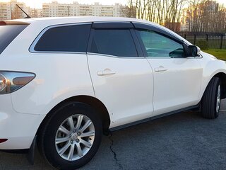 2011 Mazda CX-7 I Рестайлинг, белый, 1400000 рублей, вид 4