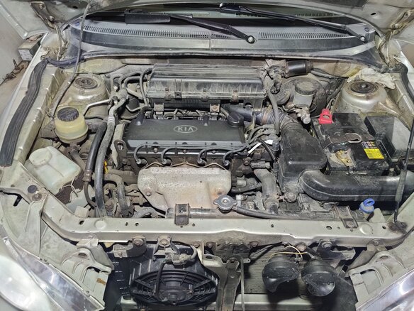 2001 Kia Rio I, серебристый, 309000 рублей - вид 10