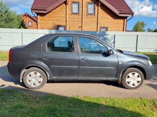 2009 Renault Logan I, серый, 325000 рублей, вид 1
