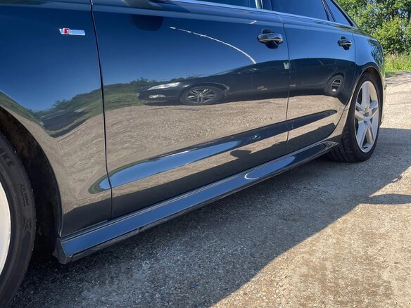 2015 Audi A6 IV (C7) Рестайлинг, серый, 2650000 рублей - вид 2