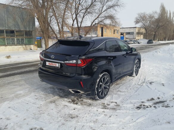 2018 Lexus RX 350 IV, чёрный - вид 4