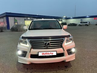 2013 Lexus LX 570 III Рестайлинг, белый, 4500000 рублей, вид 2