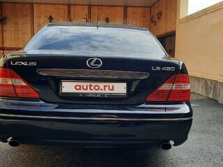 2005 Lexus LS 430 III Рестайлинг, чёрный, 1500000 рублей, вид 3