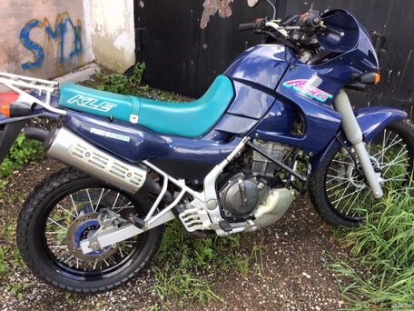 1995 Kawasaki KLE 250, синий, 250000 рублей, вид 5