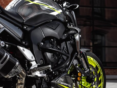 2008 Yamaha FZ1, чёрный, 1200000 рублей, вид 2