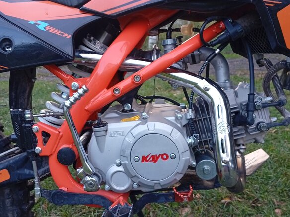 2023 Kayo Evolution YX125EM, оранжевый, 90000 рублей - вид 13