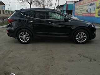 2016 Hyundai Santa Fe III Рестайлинг, чёрный, 1850000 рублей, вид 2