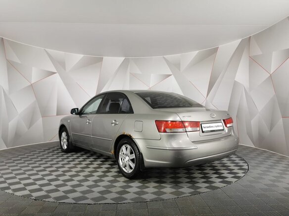 2010 Hyundai Sonata V (NF) Рестайлинг, серый - вид 3