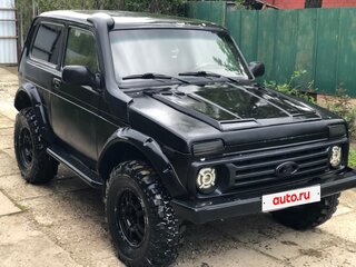 2005 Lada (ВАЗ) 2121 (4x4) I Рестайлинг, чёрный, 260000 рублей, вид 3