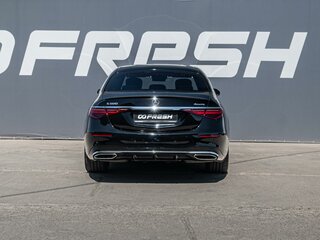 2021 Mercedes-Benz S-Класс 500 Long 4MATIC VII (W223), чёрный, 8599000 рублей, вид 4