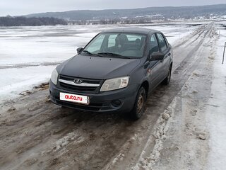 2016 Lada (ВАЗ) Granta I, серебристый, 290000 рублей, вид 1