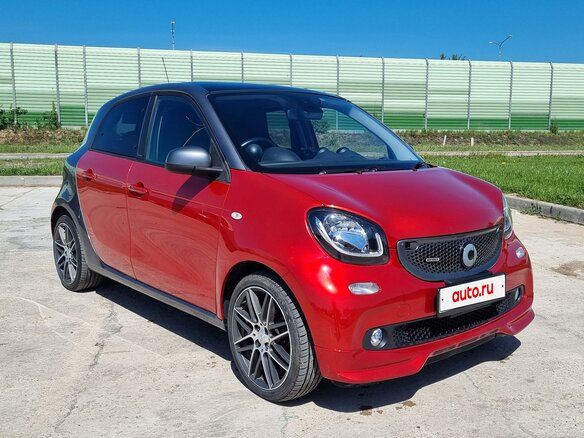 2018 Smart Forfour Brabus II, красный