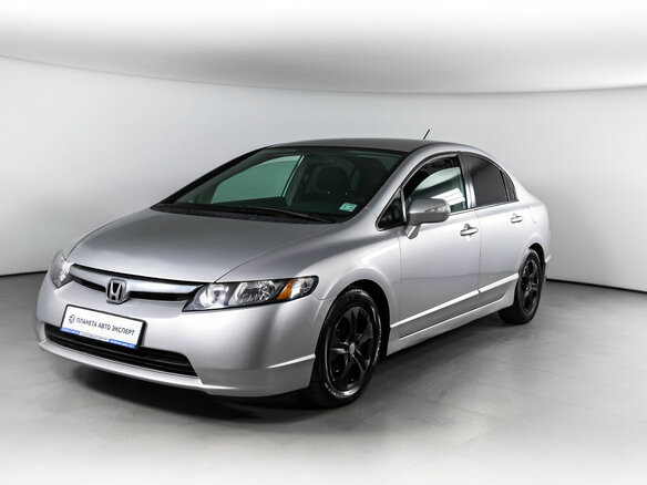2007 Honda Civic Hybrid VIII, серебристый