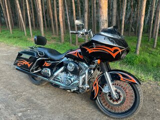2007 Harley-Davidson Road Glide, чёрный, 860000 рублей, вид 4