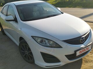 2011 Mazda 6 II (GH) Рестайлинг, белый, 990000 рублей, вид 2